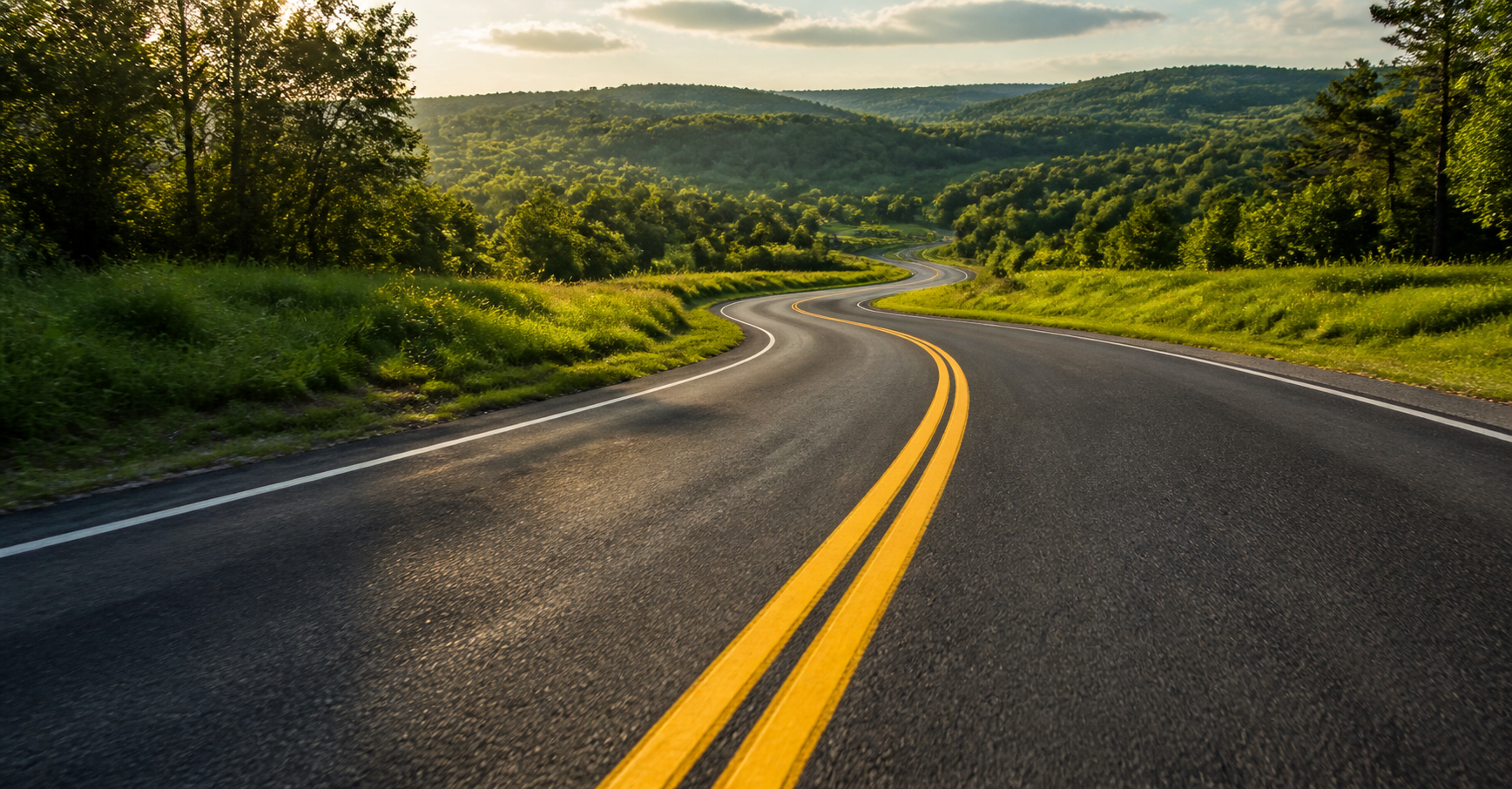 Road marking application highway